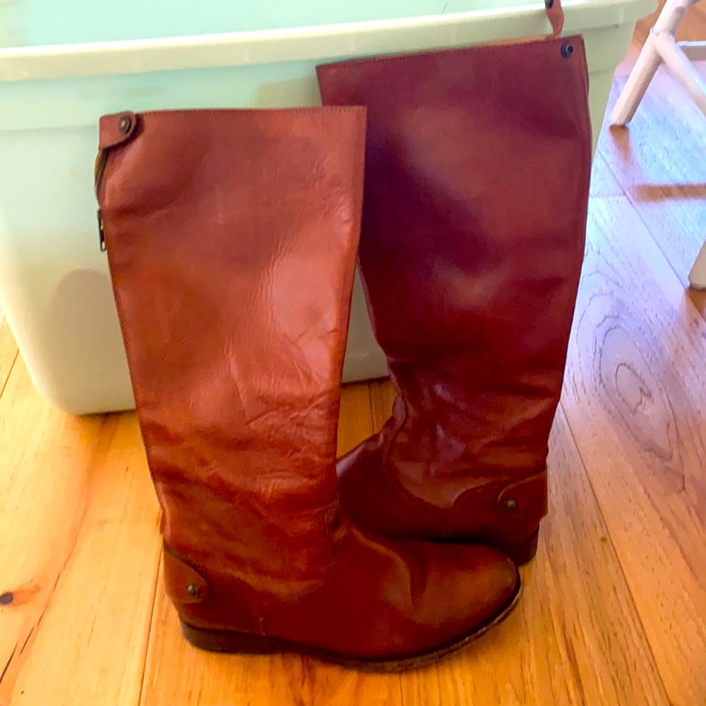 Frye Cognac Boots